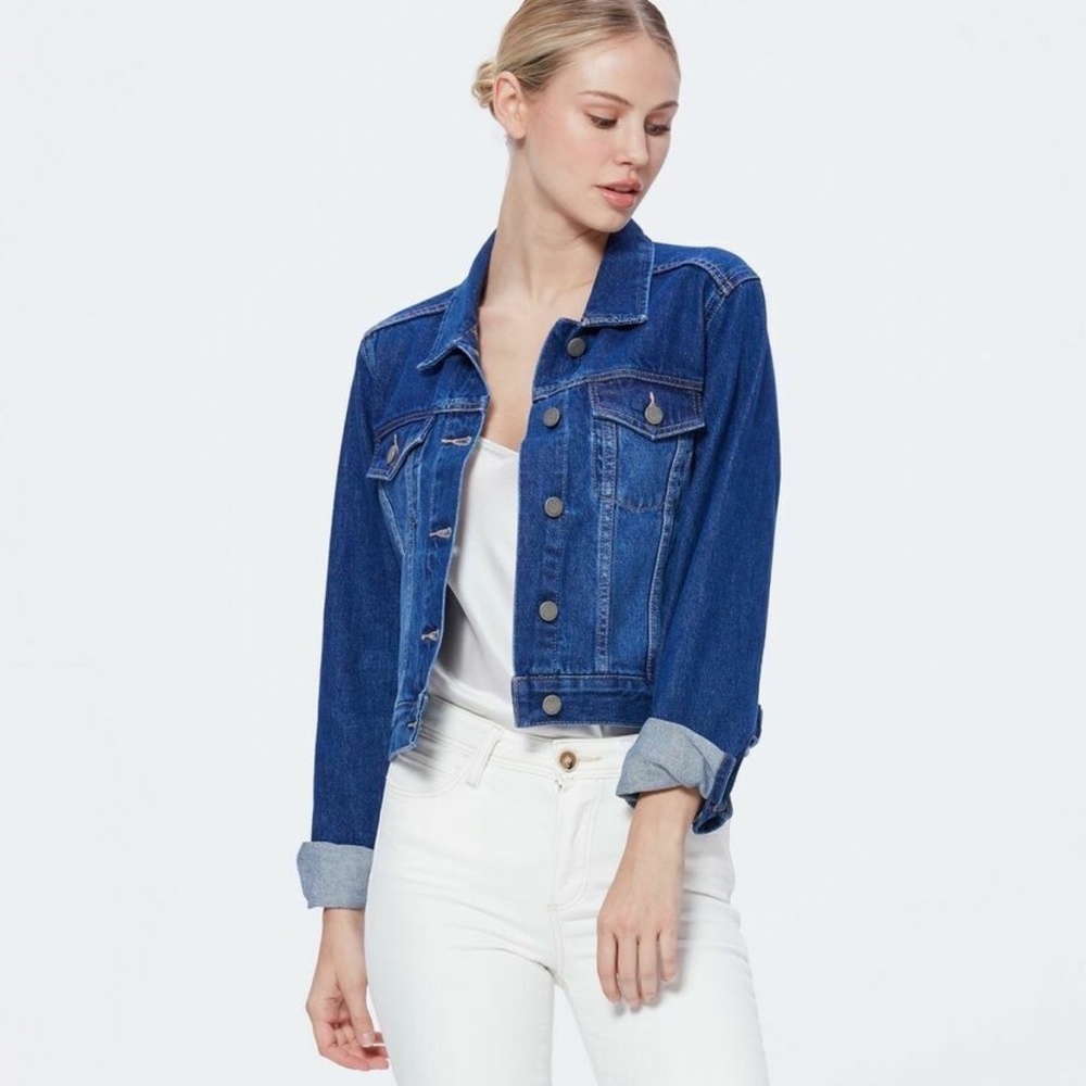 ✨NWT✨ PAIGE Vivienne Relaxed  Denim Jacket in Adelaide Blue Sz XS